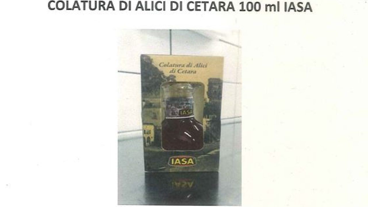 Colatura di alici 100 ml. Iasa