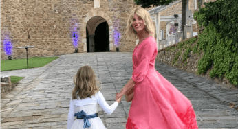 Alessia Marcuzzi al matrimonio dell’ex Simone Inzaghi: ‘Che emozione’