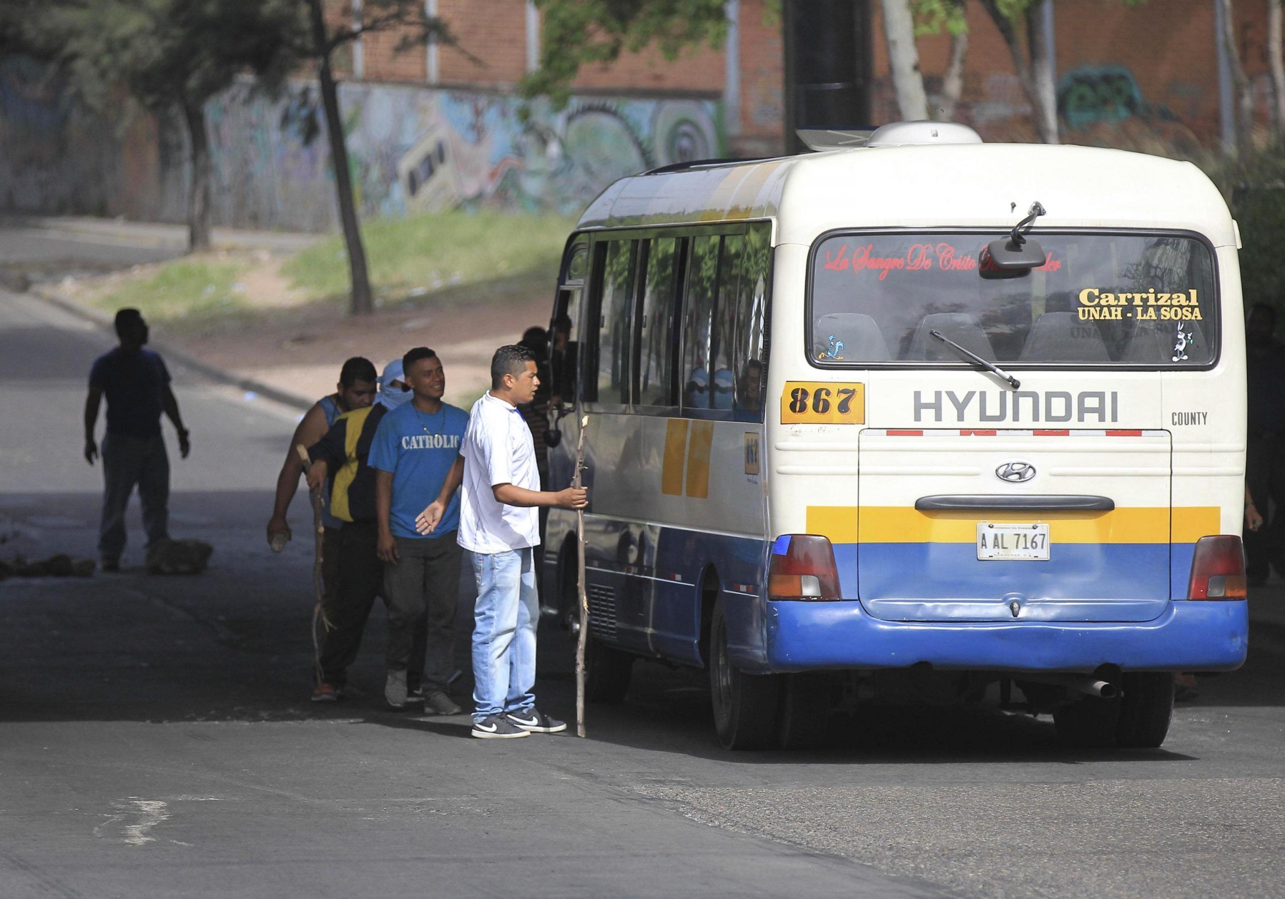 Honduran transport strike