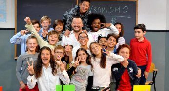 Alla Lavagna, Salvini e il suo social manager innescano le polemiche