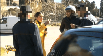 Striscia la Notizia, scontro tra Nino Castanotto di Uomini e Donne e Stefania Petyx