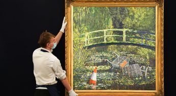 Banksy, venduto all’asta “Show Me the Monet” per 7,6 milioni di sterline