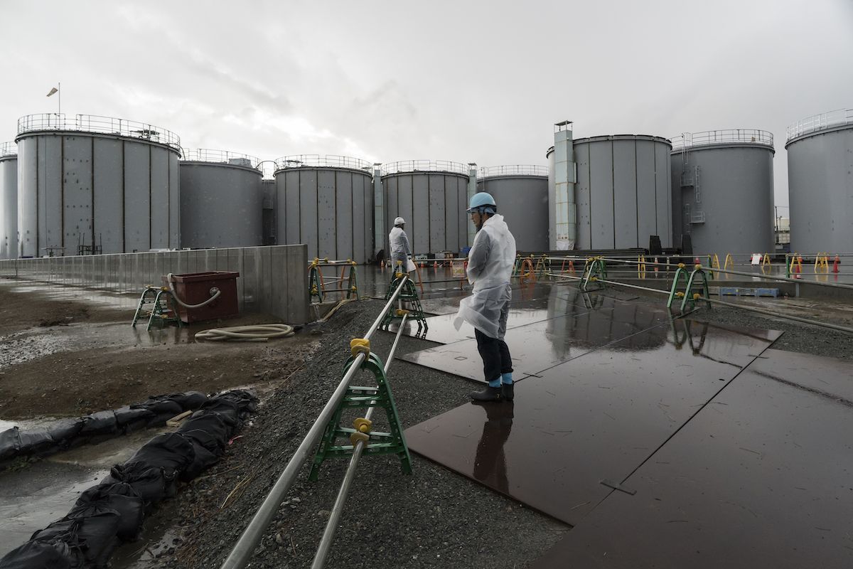 Giappone Fukushima nucleare radioattiva