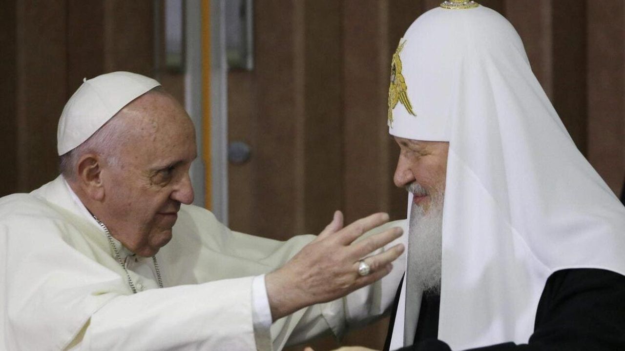 Papa Francesco con Kirill