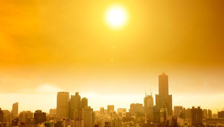 Cappa di calore in città