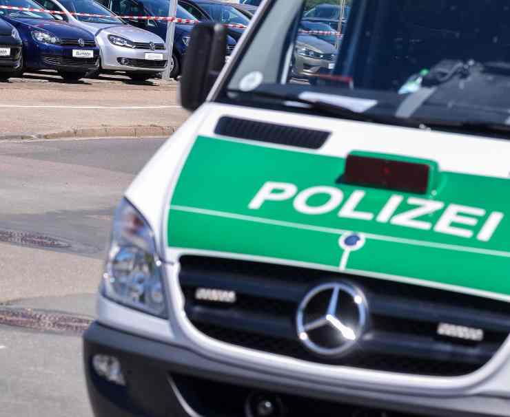 Auto polizia tedesca