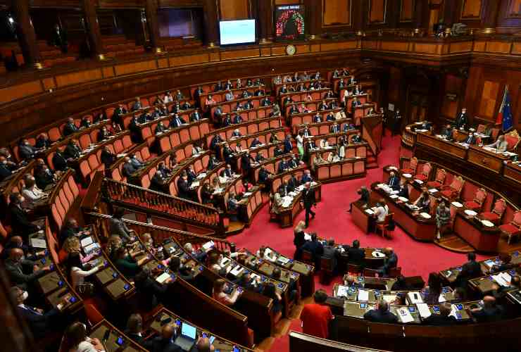 Votazioni in Senato 