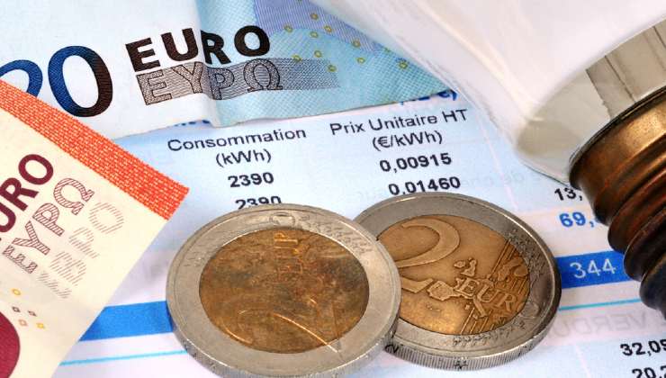 Aumento bollette euro