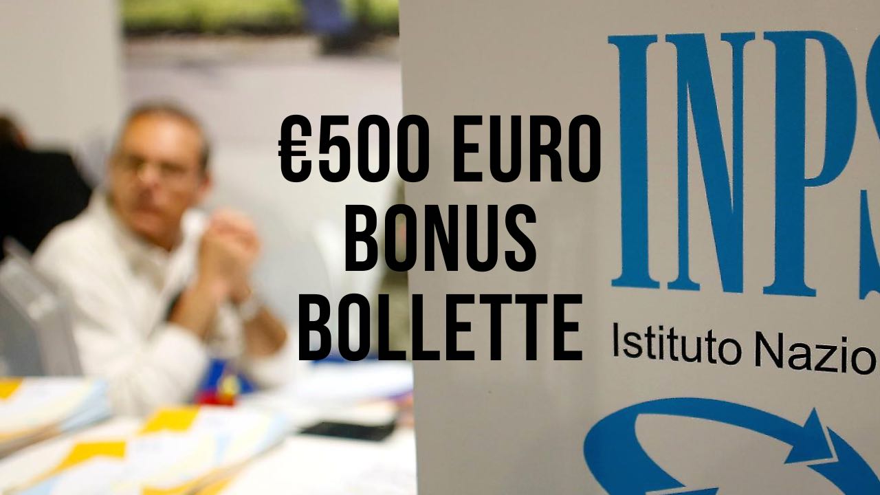 nuovo bonus bollette 500 euro