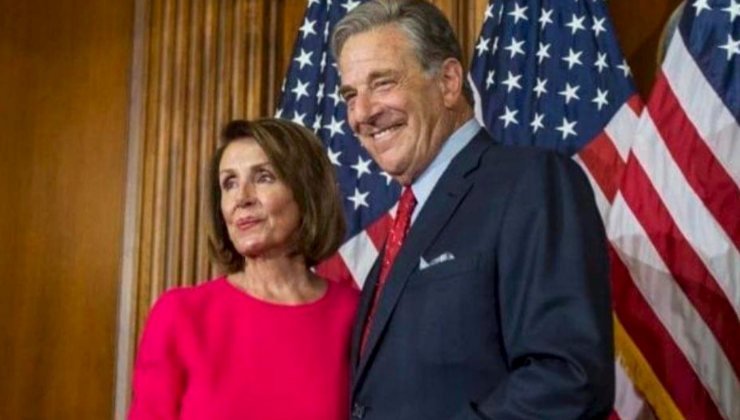 Nancy Pelosi e il marito Paul 