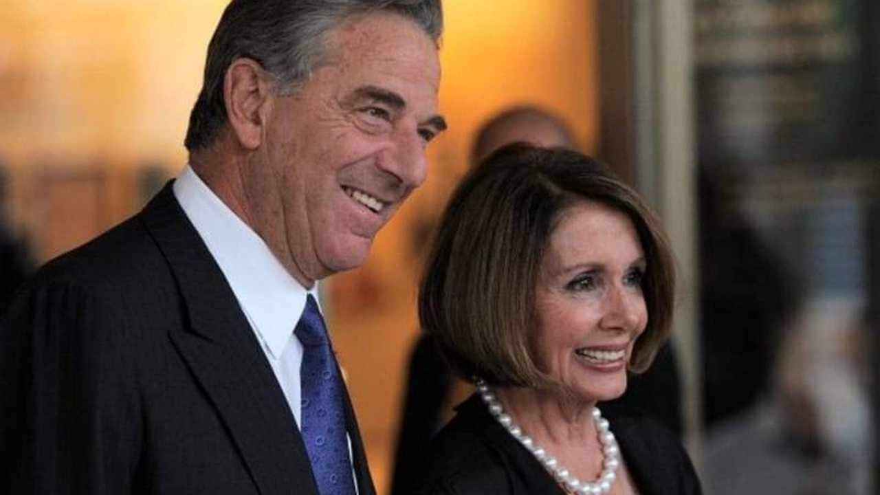 Nancy Pelosi e il marito Paul