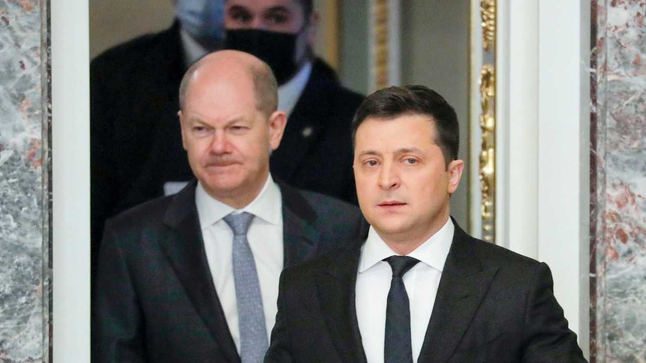 Scholz Zelensky