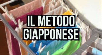 Panni, come stenderli per non doverli stirare: l’antico metodo giapponese