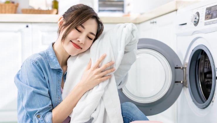 Asciugare i panni in lavatrice