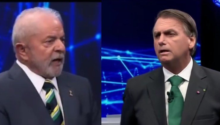 Bolsonaro e Lula duello tv