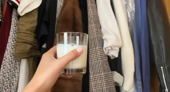 Metti nell’armadio un bicchiere di latte bollente: cosa succede durante la notte