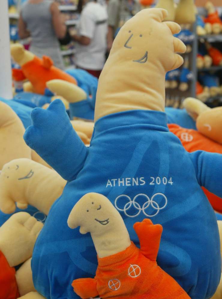Mascotte Atene 2004
