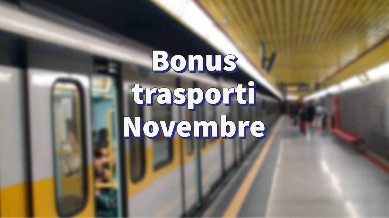 Bonus trasporti novembre