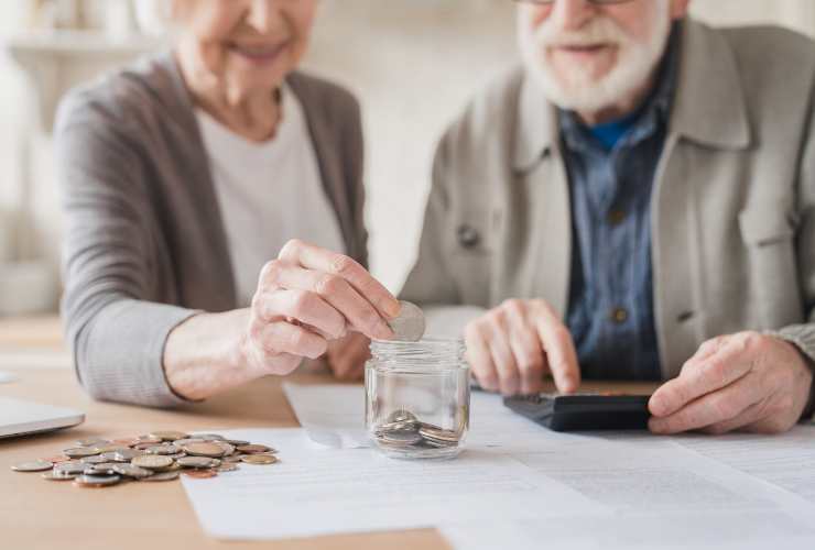 Coppia di pensionati