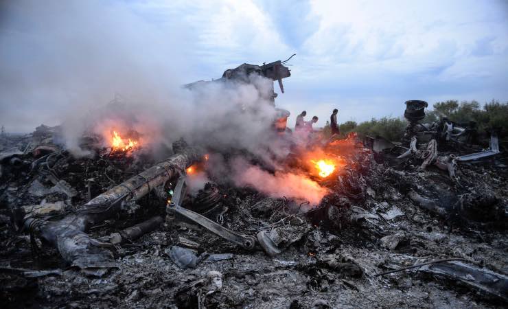 Detriti Boeing 777, Malaysia Airlines flight MH17