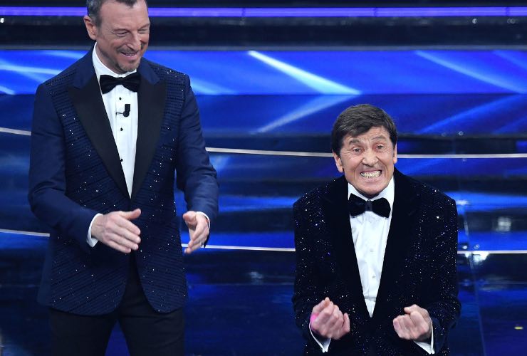 Gianni Morandi e Amadeus