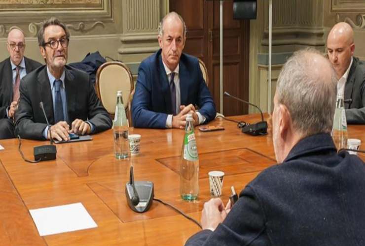 Il ministro Calderoli riceve i presidenti di Veneto, Lombardia ed Emilia sull'autonomia differenziata