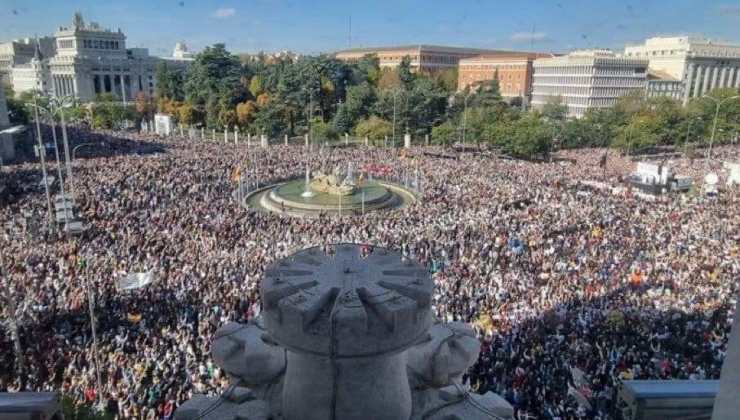 Madrid 200mila in piazza 