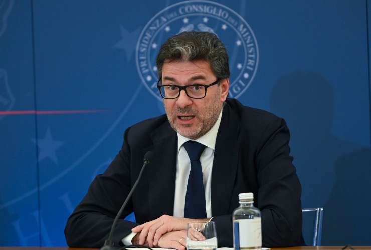 Ministro dell'economia Giorgetti (1)