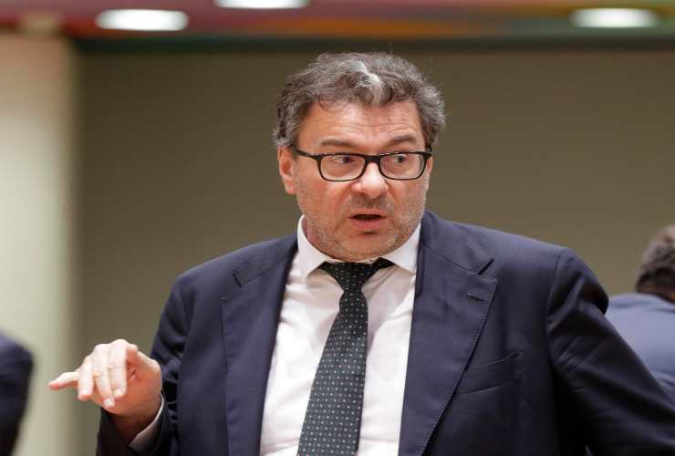 Ministro dell'economia Giorgetti