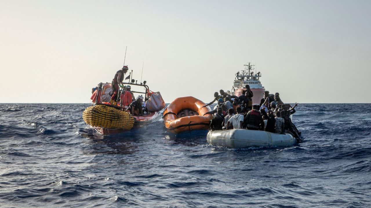 Operazioni di salvataggio per i migranti