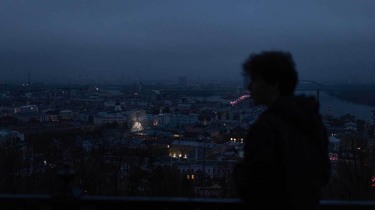 Ucraina, Kiev al buio