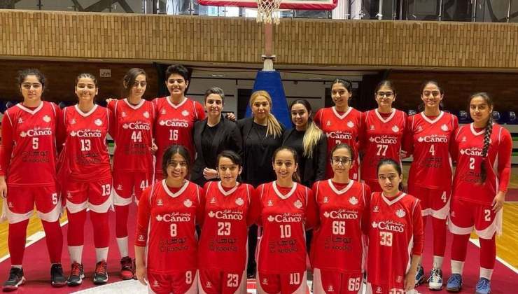 Iran squadra basket femminile senza velo 