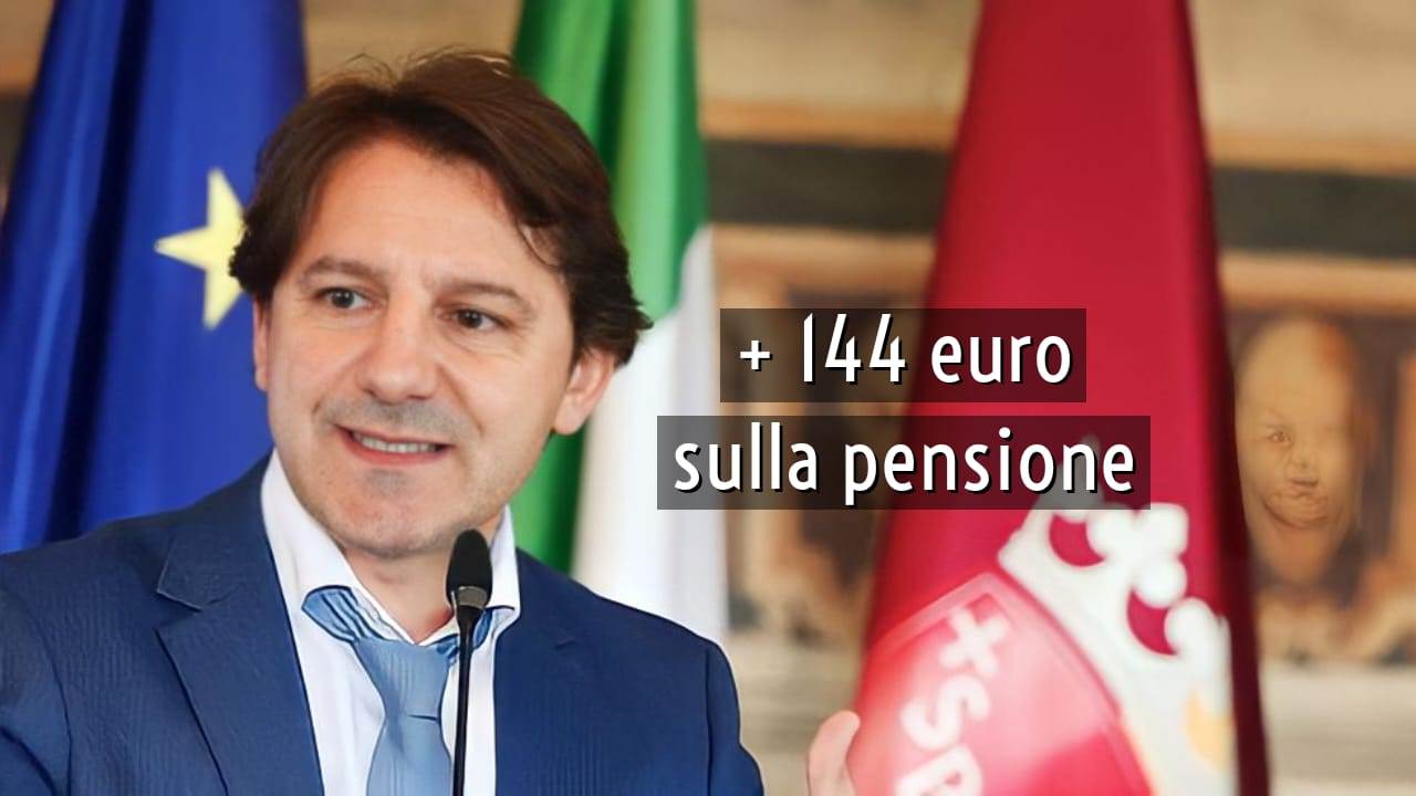 144 euro sulla pensione
