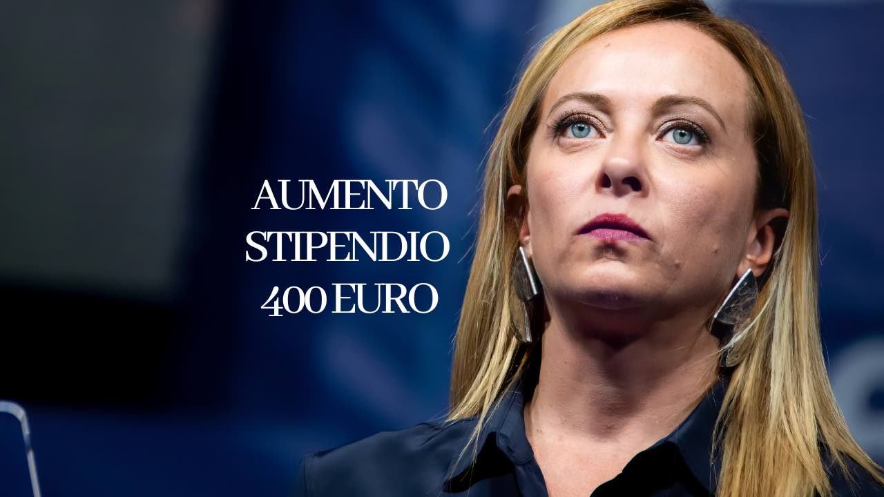 Aumento stipendio 400 euro