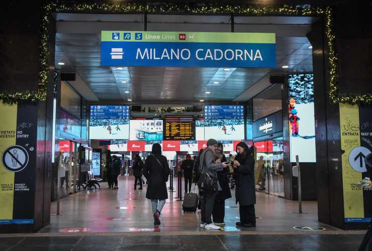 Sciopero Trenord alla Stazione Cadorna