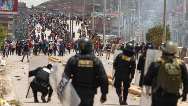 Cusco scontri e proteste 