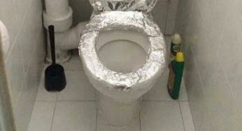 Carta stagnola nel wc, l’antico metodo dei nonni: perché è molto importante farlo
