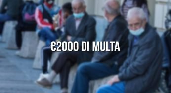Attenzione perché potrebbero rischiare oltre 2.000 euro di multa questi pensionati