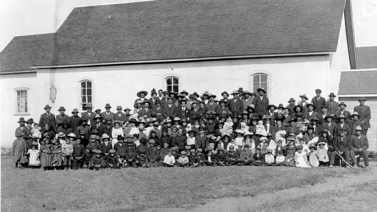 Canada, Marieval Mission Church 1910