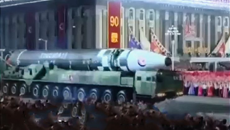 Missile balistico Corea del Nord 