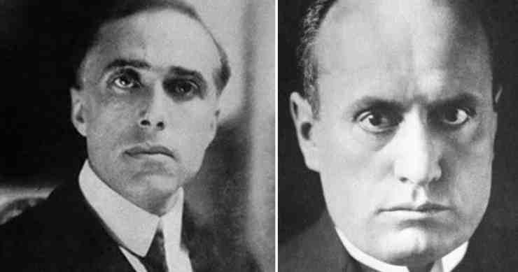 Giacomo Matteotti e Benito Mussolini