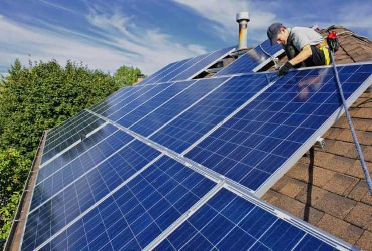 Pannelli solari per rendere la casa green