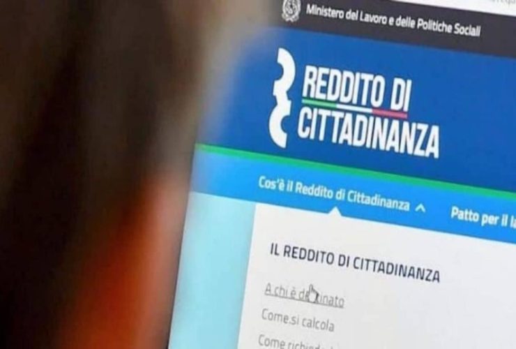 Richiesta del reddito di cittadinanza