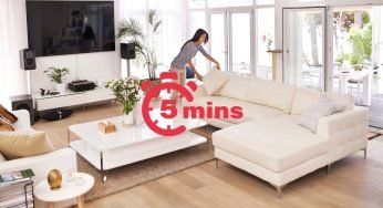Casa sporca e ospiti all’improvviso: il metodo dei 5 minuti per riordinare
