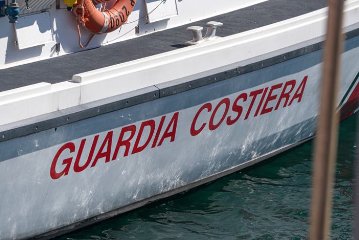 Imbarcazione della Guardia Costiera