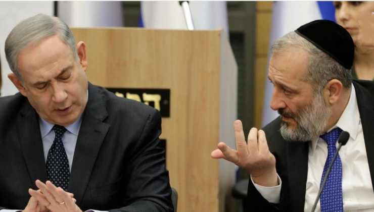 Netanyahu e il ministro sospeso Deri