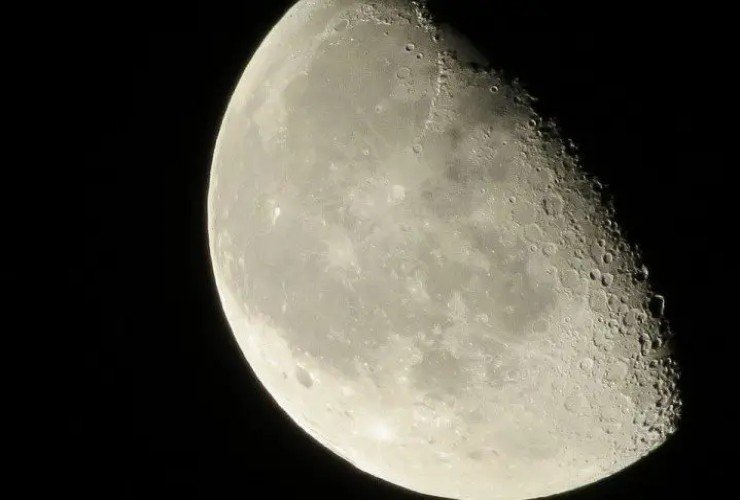 Luna calante di metà marzo