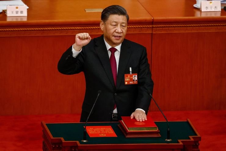 Xi Jinping giuramento