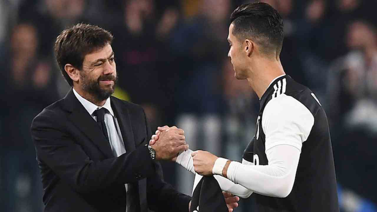 Agnelli e Ronaldo