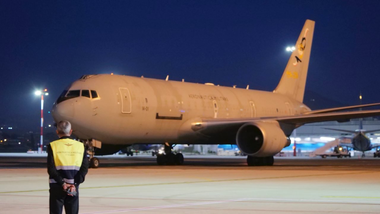 Ciampino aereo militare atterrato con i civili evacuati dal Sudan
